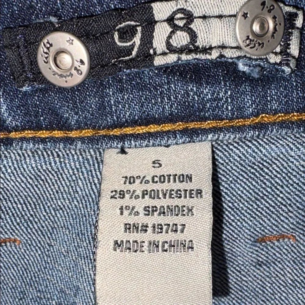 A.S.98 Women's Dark Blue Skinny Jeans - Picture 9 of 9